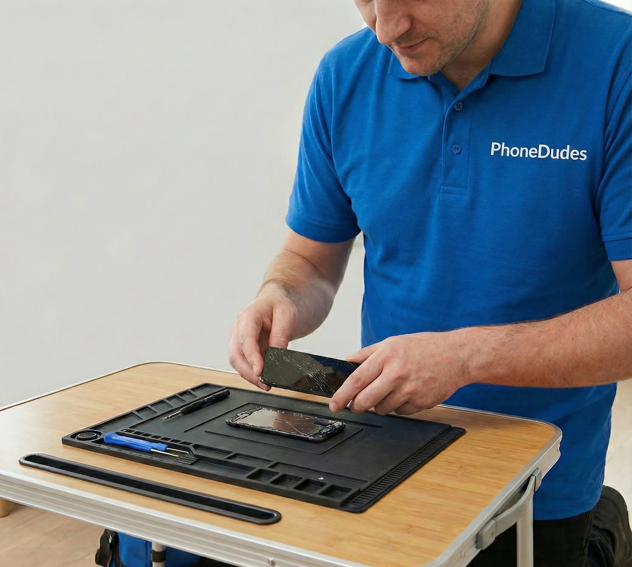 Phone screen repair service